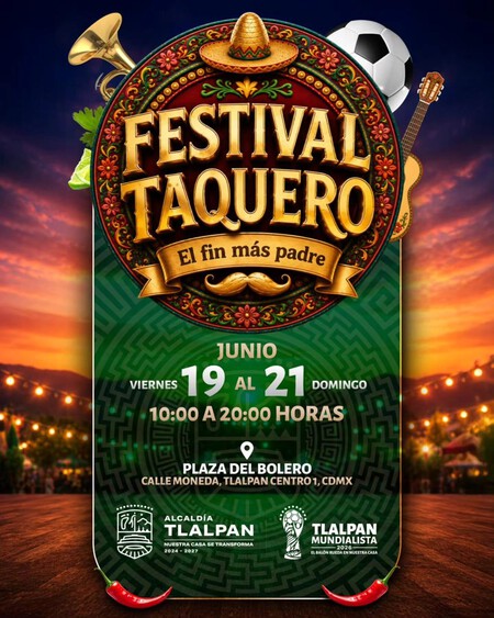 Lánzate al Festival Taquero y celebra el Día del Padre sin salir de CDMX con tacos de todos de suadero, carnitas y hasta de cabeza
