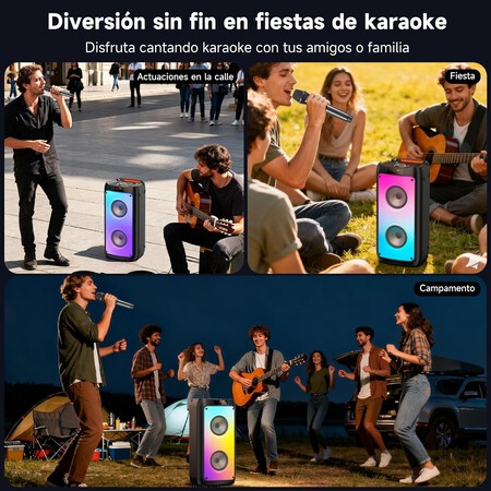 Jyx Maquina De Karaoke Con 2 Microfonos Inalambricos Oferta