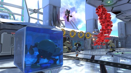 Sonic Forces revela el sistema Avatar en Alquiler y presenta un nuevo nivel en dos gameplay
