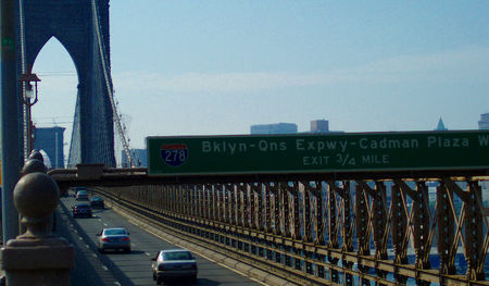 El puente de Brooklyn, un escenario perfecto para pruebas de sistemas de ayuda a la conducción