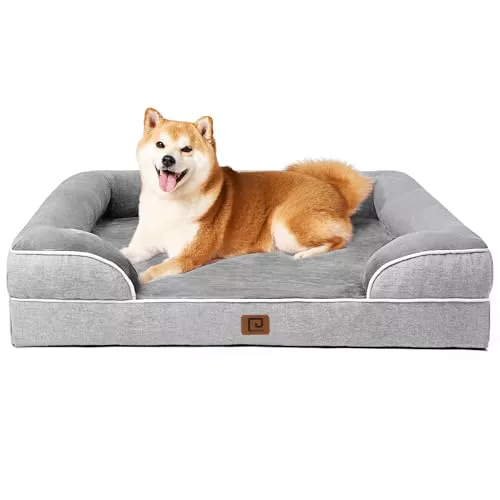 EHEYCIGA Cama Perro Grande 91x68x16cm