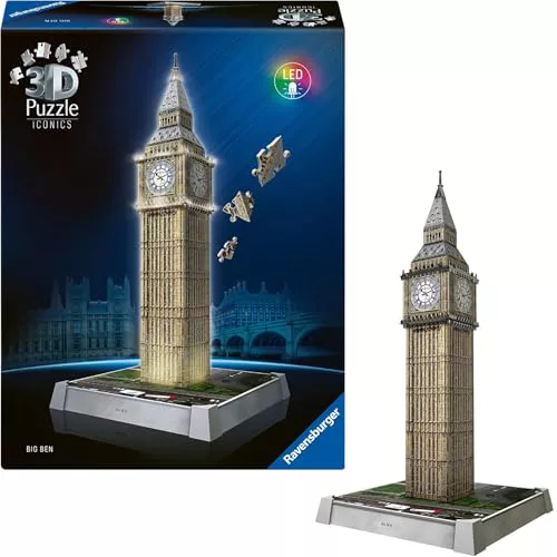Ravensburger - Puzzle 3D Big Ben LED
