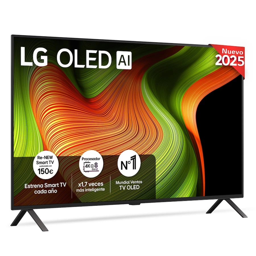 LG - TV OLED AI B5 139cm (55') LG OLED55B56LA, Smart TV 4K.