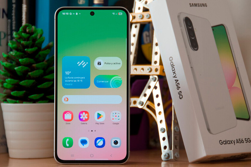 El mejor momento para hacerse con el Galaxy A56 5G es ahora: hay tiendas que lo están liquidando por debajo de los 400 euros