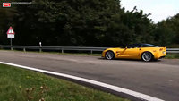 El Chevrolet Corvette ZR1 a 320 km/h en la Autobahn