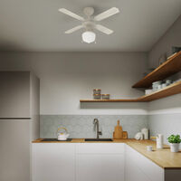 El ventilador de techo barato con luz motor de Leroy Merlin que podrás usar tanto en verano como en invierno te costará muy poco