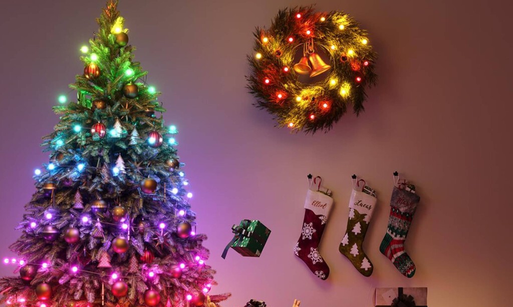 Con una puntuación de 4,8 estrellas, son las luces de Navidad mejor valoradas en Amazon: de la firma Govee y compatibles con Alexa