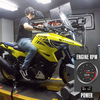 La Suzuki DL1050 V-Strom se queda en 95 CV de los 106 anunciados, según las pruebas en banco de potencia