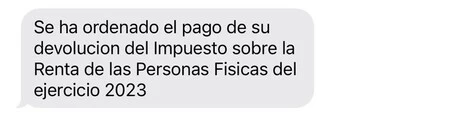 メッセージは次のようになります。