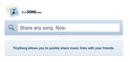 TinySong, comparte tus temas musicales favoritos