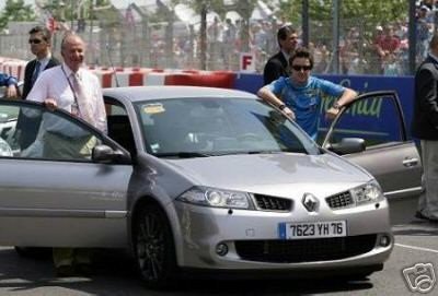 El Renault Megane RS de Fernando Alonso a la venta en eBay