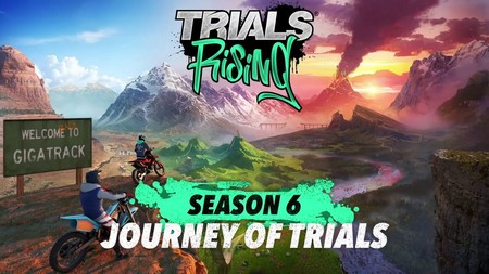 La nueva Gigapista de Trials Rising ha logrado que ahora me parezca insulsa la de Evolution