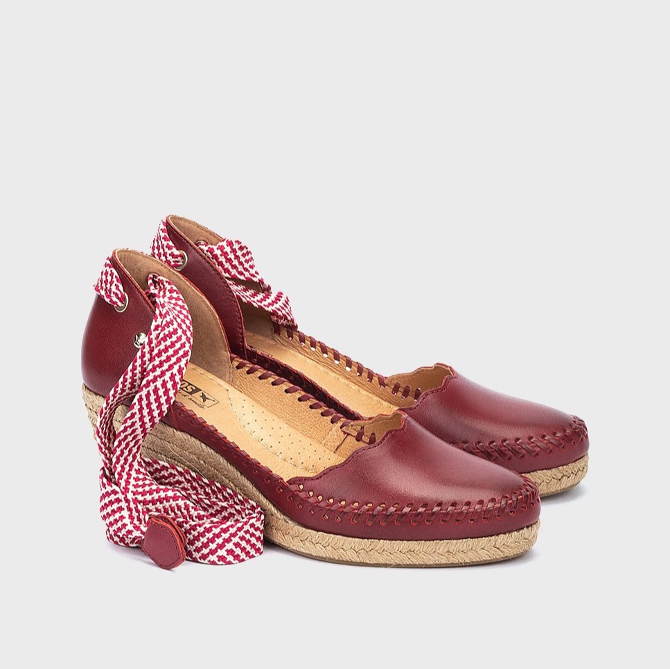 Alpargatas de piel Pikolinos