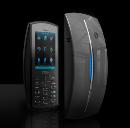 Neo Ellipse, teléfono de diseño