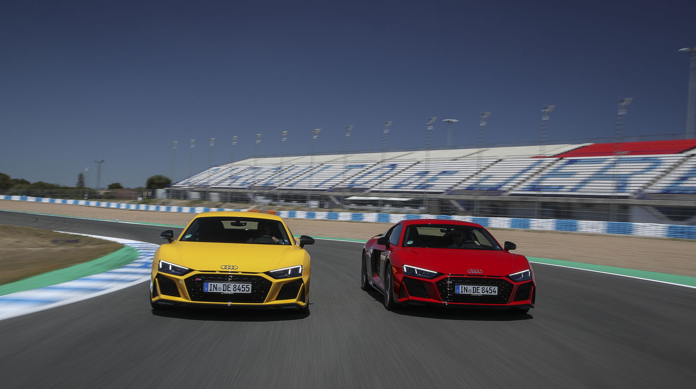 Probamos el Audi R8 V10 Performance: 620 CV para volar sobre el asfalto del Circuito de Jerez