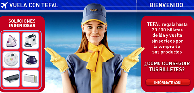 Promociones engañosas: compra una sartén y te regalan un billete de avión