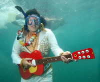 Concierto de verano bajo el agua en los cayos de Florida