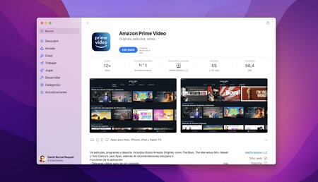 Netflix, toma nota: La app de Amazon Prime Video llega al Mac con PiP, AirPlay, compras integradas y más