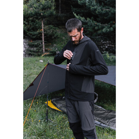 Cortavientos De Montana Y Trekking Hombre Forclaz Trek900 Wind Negro 5