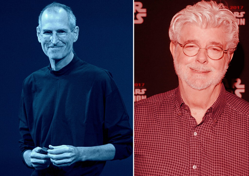 Cómo el perfeccionismo de Steve Jobs influyó en George Lucas y su éxito con Star Wars Cómo el perfeccionismo de Steve Jobs influyó en George Lucas y su éxito con Star Wars