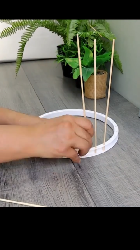 Reutilizar cubo de plástico