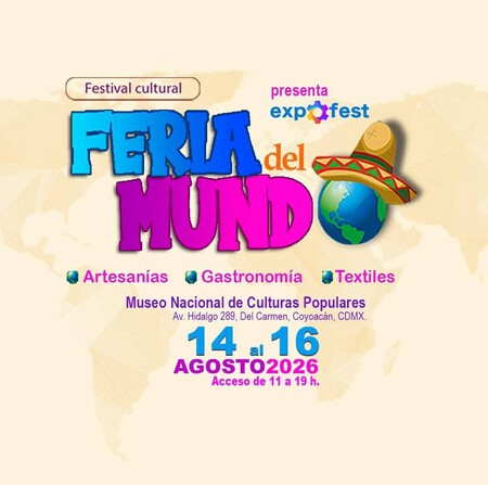 Con más de 40 países regresa la Feria del Mundo 2026: comida internacional, artesanías y cultura en un sitio al sur de CDMX