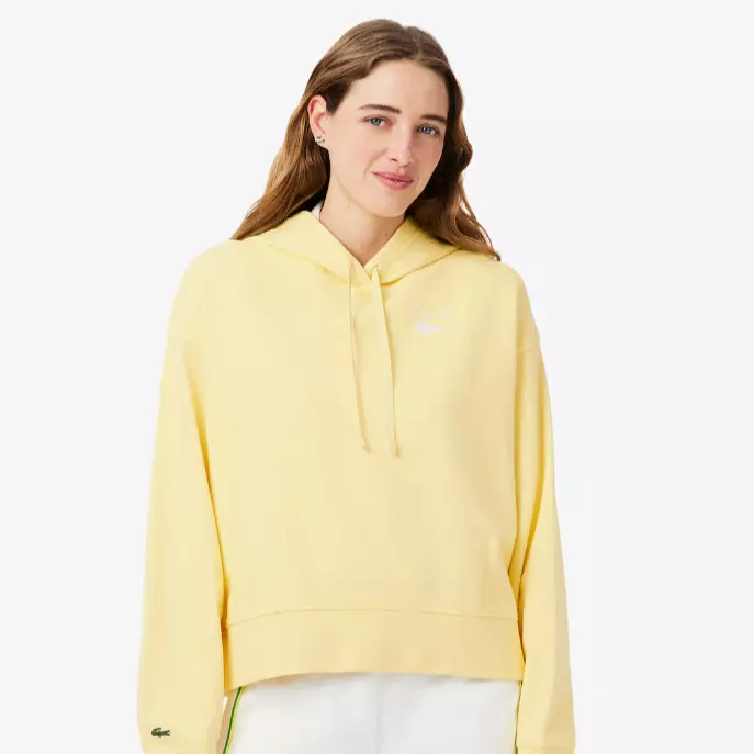 Sudadera con capucha de felpa con logotipo
