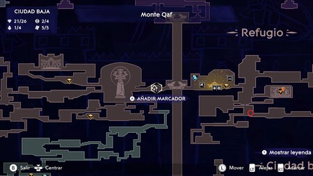 Mision Secundaria Guerreros Mapa