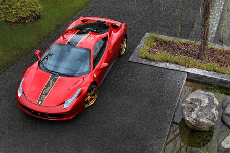 El Ferrari 458 Italia se viste de dragón para el mercado chino