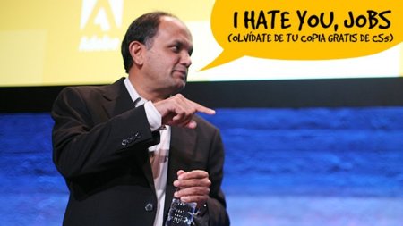 Adobe responde a Apple: La carta de Steve Jobs es "una cortina de humo"
