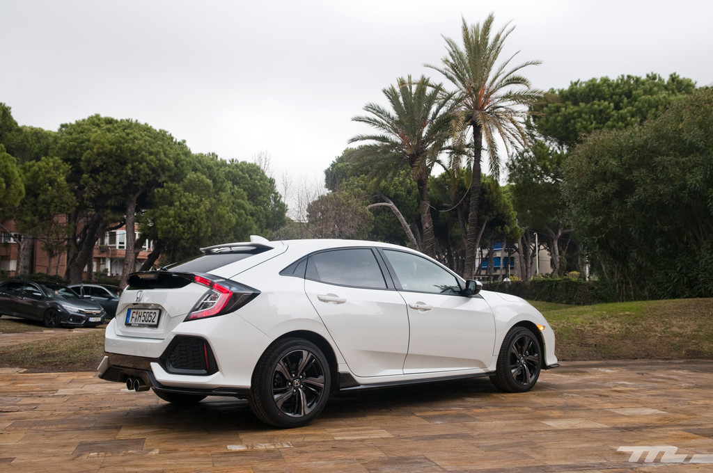 Honda Civic 2017, prueba contacto