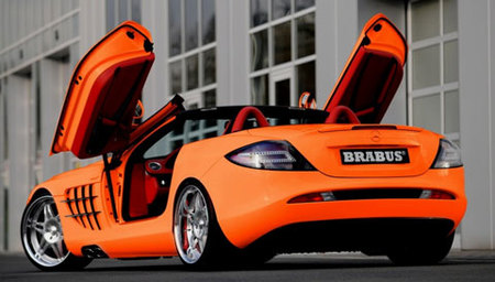 Brabus Mercedes-Benz SLR McLaren Roadster naranja