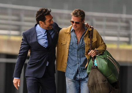 Javier Bardem Es El Propietario De Un Equipo Y Brad Pitt Un Veterano Piloto En F1