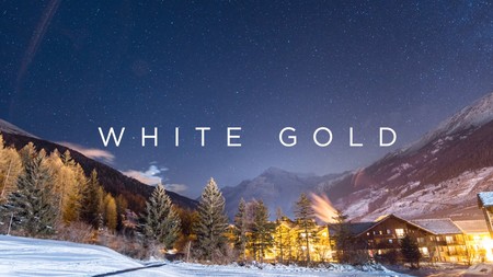 "Oro blanco", los impresionantes paisajes nevados de Val-Cenis (vídeo)