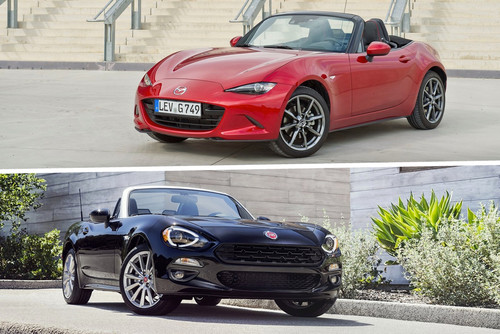 Mazda MX-5 vs Fiat 124 Spider, en los 6 puntos de distancia que separan Japón de Italia