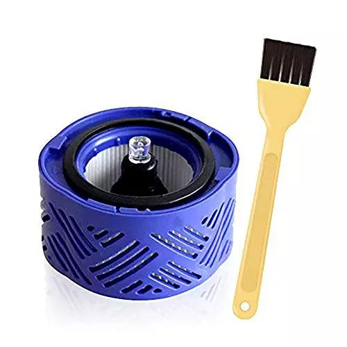 LAPONO Filtro Dyson Aspiradoras V6 Accesorios,Repuesto HEPA Postfiltros Lavables con Cepillo de Limpieza para Aspiradora Sin Cable Dyson Absolute Animal Motorhead Reemplaza parte 966912-03 966741-01