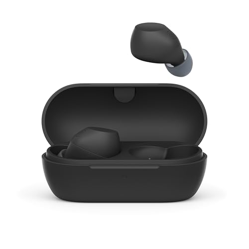 Sony WF-C710NSA Auriculares inalámbricos In-Ear con Noise Cancelling, Ligeros, Controles táctiles, Conexión Multipunto, IPX4, hasta 40 h de batería, Carga rápida, iOS y Android - Negro
