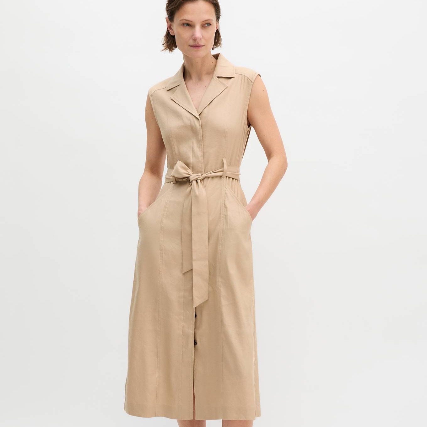 Vestido de lino