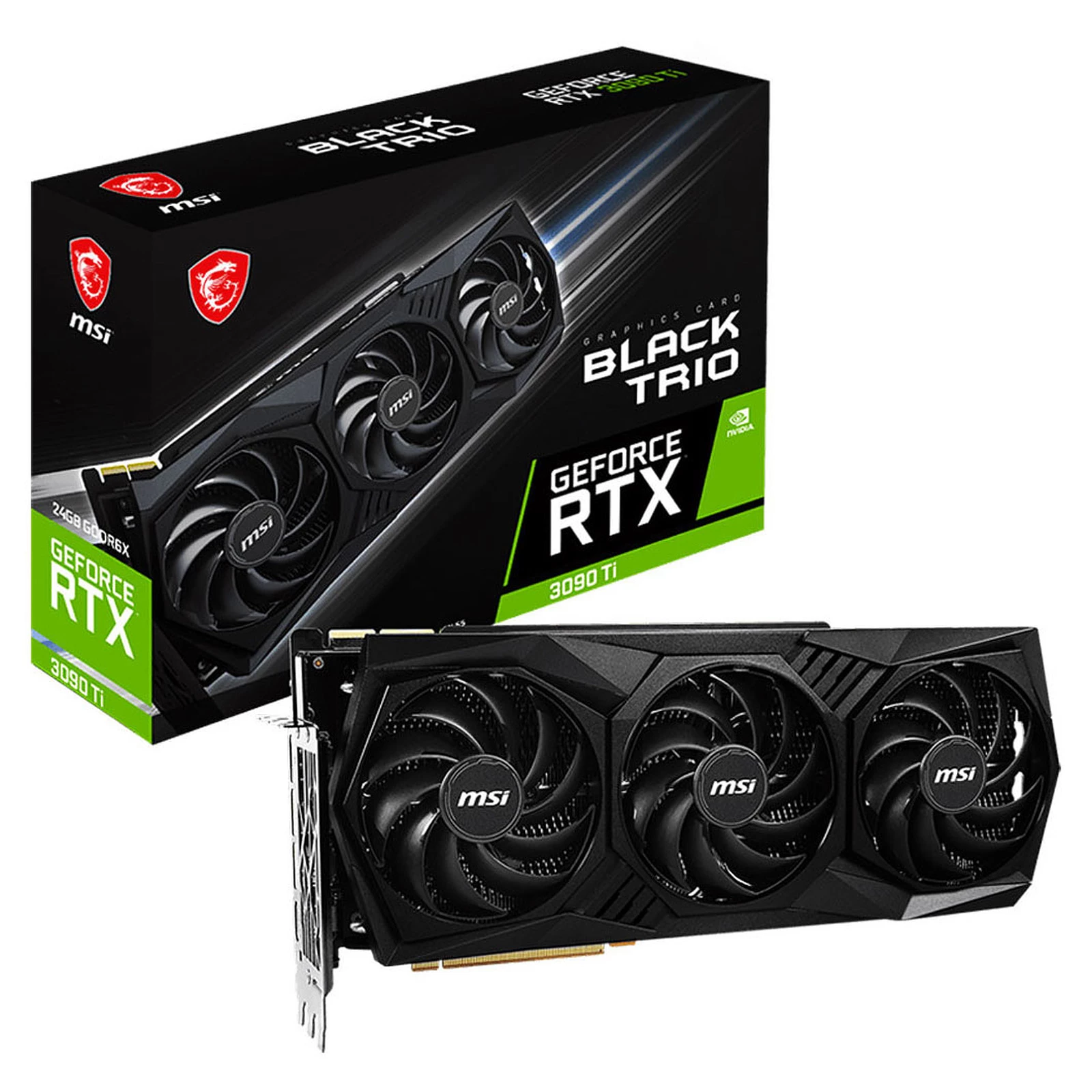 MSI GeForce RTX 3090 Ti BLACK TRIO 24GB GDDR6X