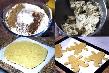 Ginger bread cookies. Pasos