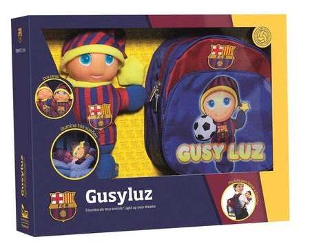 Gusyluz oficial del FC Barcelona por sólo 13,49 euros con mochila de regalo y envío gratis