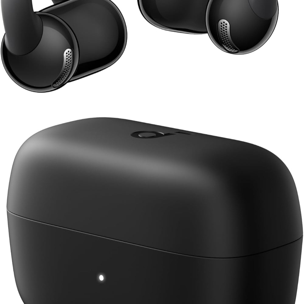 Soundcore by Anker C50i Audífonos de Oído Abierto,Hi-Res LDAC-Negro