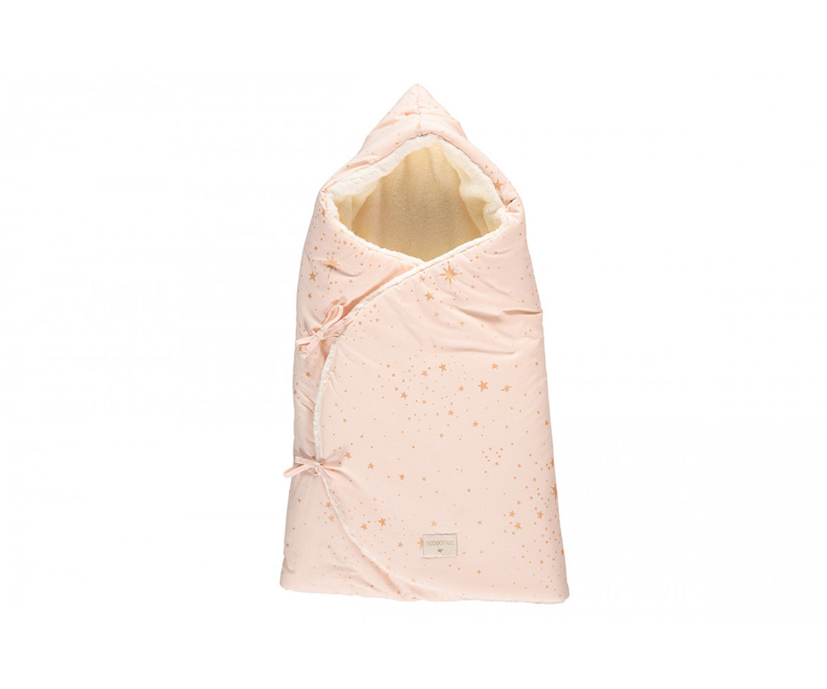 Saco Capazo Cozy Gold Stella/Dream Pink
Nobodinoz