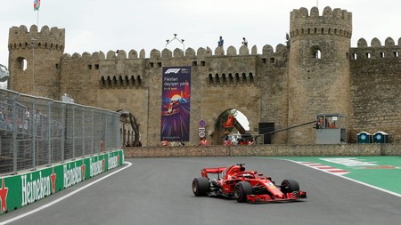 Vettel Baku F1