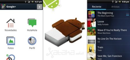 Ice Cream Sandwich, ya puedes probar y descargar alguna de sus aplicaciones