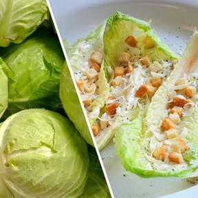 Mucho mejor que la lechuga: el ingrediente que transforma la ensalada César y hace que siempre quede crujiente 