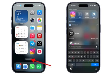 Abrir Apps Spotlight