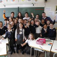 Marc Márquez y Dani Pedrosa también gastan bromas y se convierten en profesores de matemáticas sin mucha idea