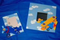 Bonito conjunto de marcos de aviones 