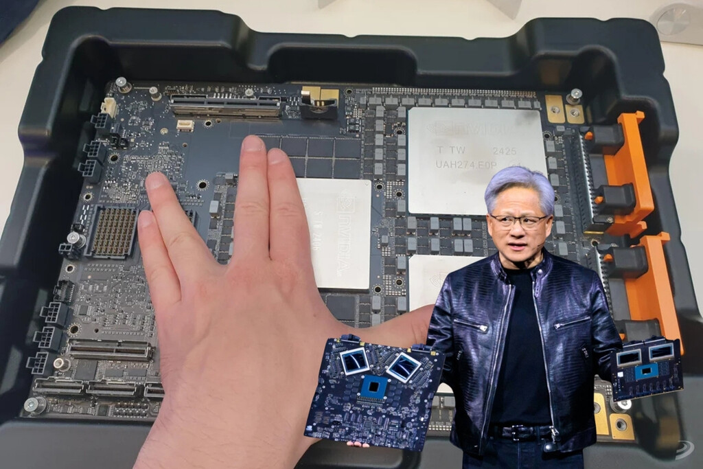 3 kilómetros de cable, más de 30 kilos de peso y casi 3 millones de euros: así luce el nuevo superchip de Nvidia que incluye NVLink . Noticias en tiempo real